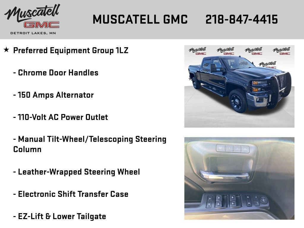 Used 2015 Chevrolet Silverado 3500 LTZ w/ Duramax Plus Package AWD/4WD image 18