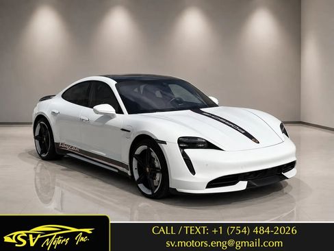 Used 2021 Porsche Taycan Turbo S AWD/4WD image 1