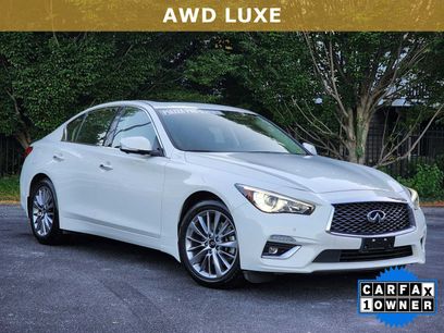 Used 2022 INFINITI Q50 Luxe w/ Cargo Package