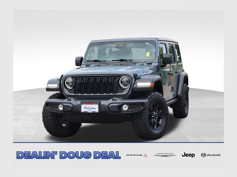 Used 2025 Jeep Wrangler Unlimited Sport S 4xe AWD/4WD image 1
