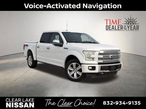 Used 2015 Ford F150 Platinum w/ Equipment Group 701A Luxury AWD/4WD image 1