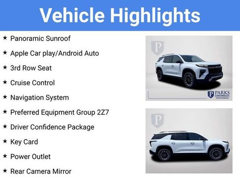 New 2026 Chevrolet Traverse Z71 w/ Driver Confidence Package AWD/4WD image 4