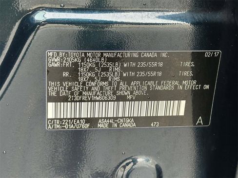 Certified 2017 Toyota RAV4 Limited image 28