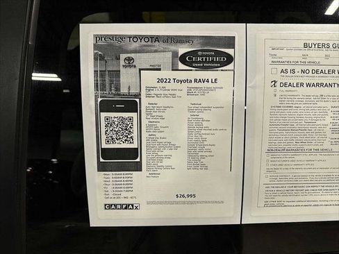 Certified 2022 Toyota RAV4 LE image 13