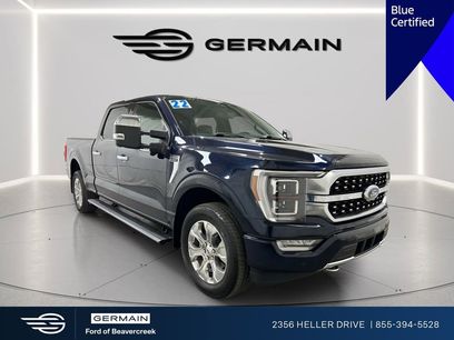 Certified 2022 Ford F150 Platinum w/ Max Trailer Tow Package