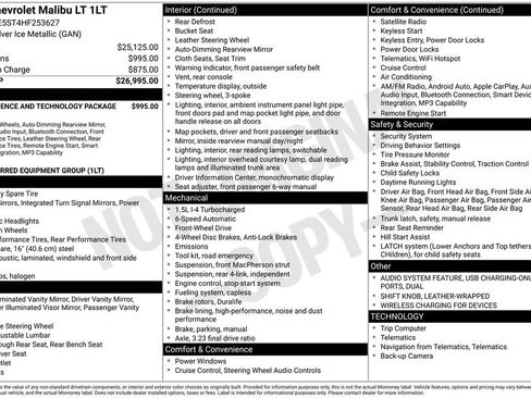 Used 2017 Chevrolet Malibu LT FWD image 5
