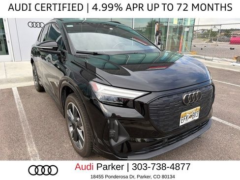 Used 2024 Audi Q4 e-tron Premium Plus AWD/4WD image 2