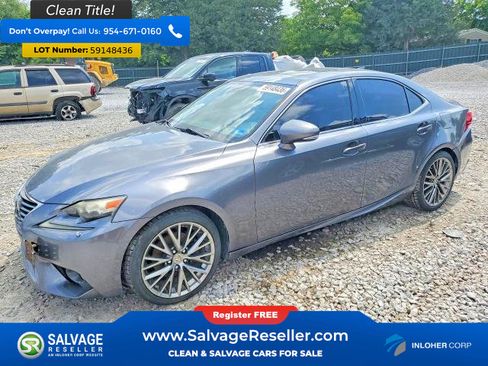 Used 2014 Lexus IS 250 AWD w/ Navigation Package image 1