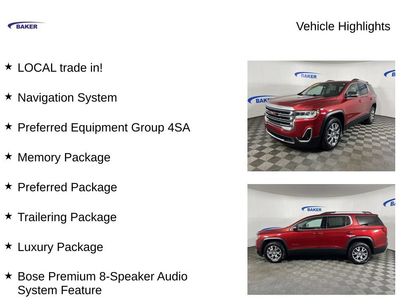 Used 2021 GMC Acadia SLT w/ Preferred Package