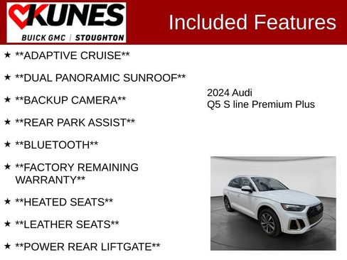 Used 2024 Audi Q5 2.0T Premium Plus AWD/4WD image 2