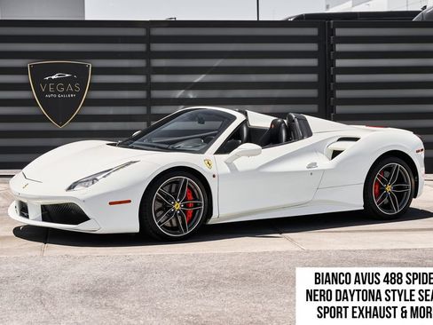 Used 2019 Ferrari 488 Spider RWD image 1