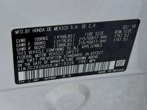 Certified 2018 Honda HR-V EX image 31