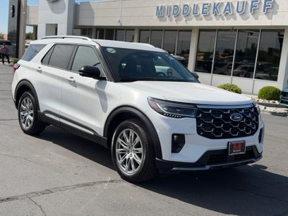 New 2026 Ford Explorer Platinum
