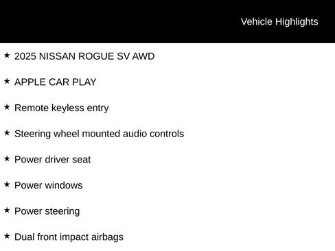 Certified 2025 Nissan Rogue SV AWD/4WD image 6
