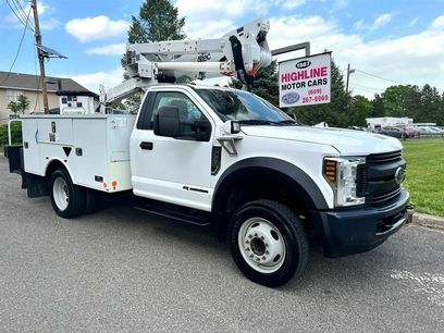 Used 2018 Ford F550 2WD Regular Cab Super Duty w/ Snow Plow Prep Package