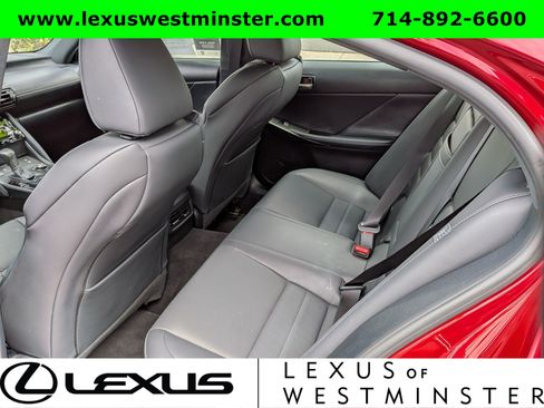 Certified 2024 Lexus IS 350 F Sport w/ Accessory Package RWD image 14
