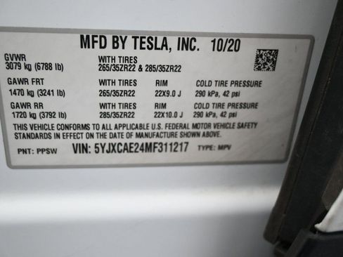 Used 2021 Tesla Model X Long Range image 9