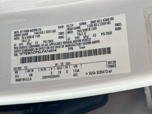 Used 2020 Ford F150 Lariat image 32