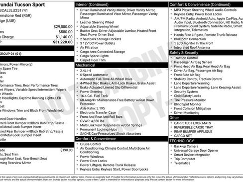 Used 2020 Hyundai Tucson Sport image 34