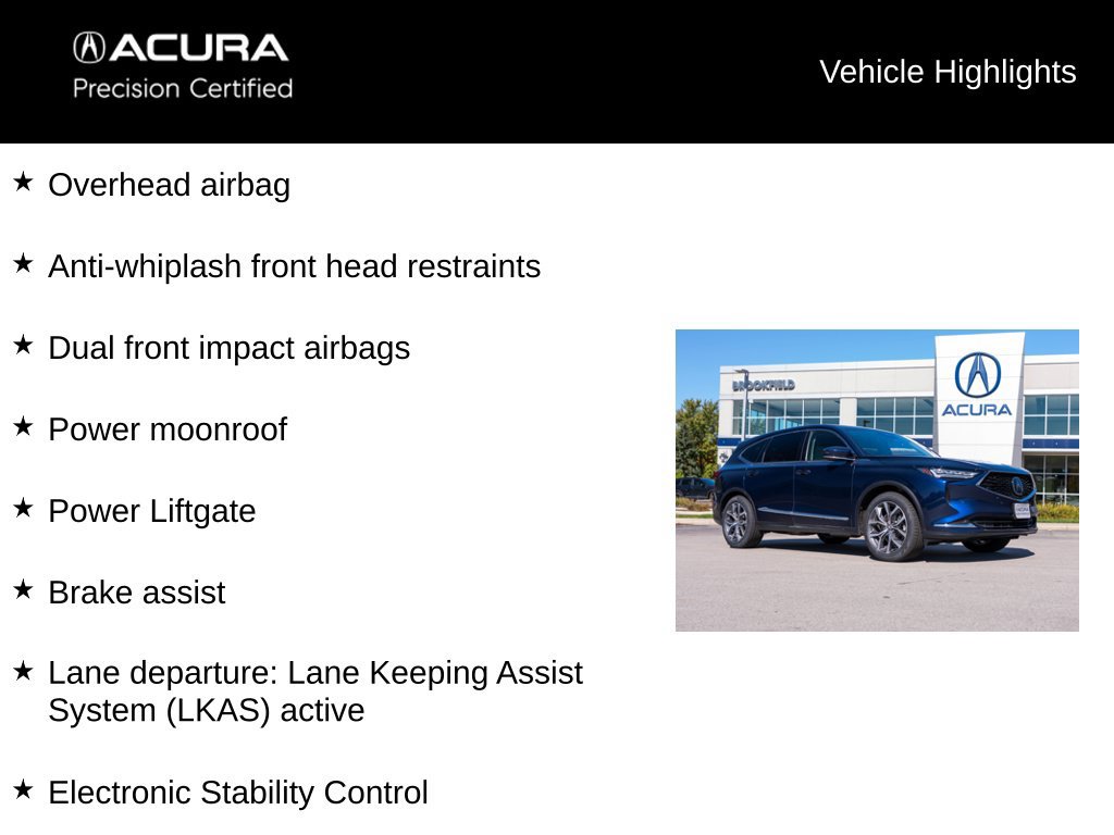 Certified 2024 Acura MDX w/ Technology Package AWD/4WD image 13