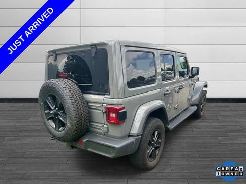 Used 2021 Jeep Wrangler Unlimited Sahara AWD/4WD image 3