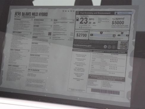 New 2026 Volvo XC90 B6 Plus w/ Protection Package Premier image 18