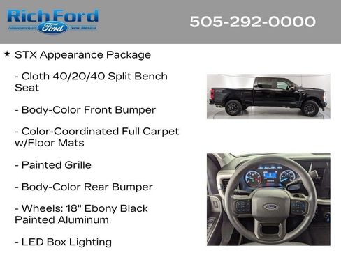 Certified 2024 Ford F250 XL w/ STX Appearance Package AWD/4WD image 12