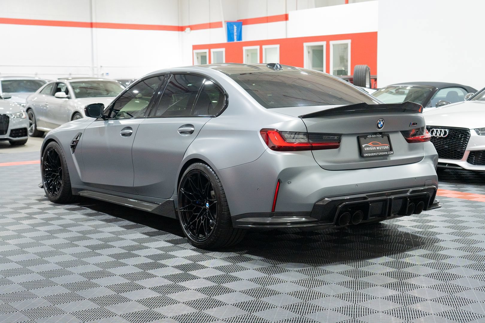 Used 2023 BMW M3 Competition w/ M Carbon Exterior Package RWD image 4