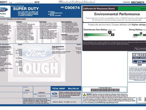 Used 2021 Ford F350 Platinum AWD/4WD image 2