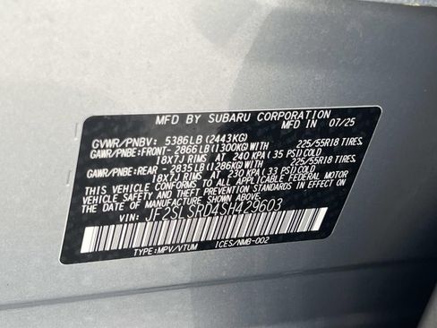 Certified 2025 Subaru Forester Limited AWD/4WD image 34
