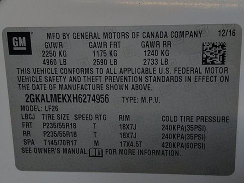 Used 2017 GMC Terrain SLE FWD image 33