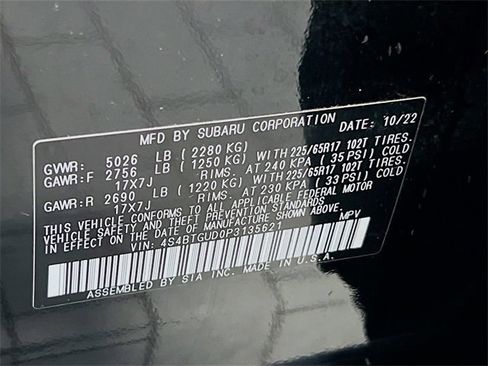 Certified 2023 Subaru Outback Wilderness image 35