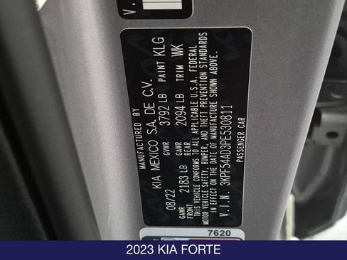 Used 2023 Kia Forte GT-Line w/ GT-Line Premium Package FWD image 28
