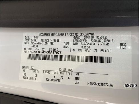 Used 2019 Ford Transit 150 XLT RWD image 19