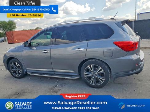 Used 2018 Nissan Pathfinder Platinum w/ Cargo Package AWD/4WD image 3