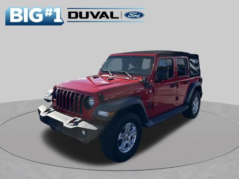 Used 2018 Jeep Wrangler Unlimited Sport S AWD/4WD image 3
