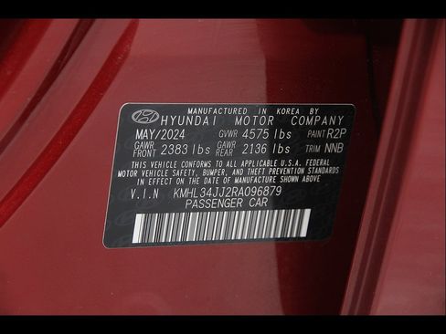 Certified 2024 Hyundai Sonata SEL FWD image 24