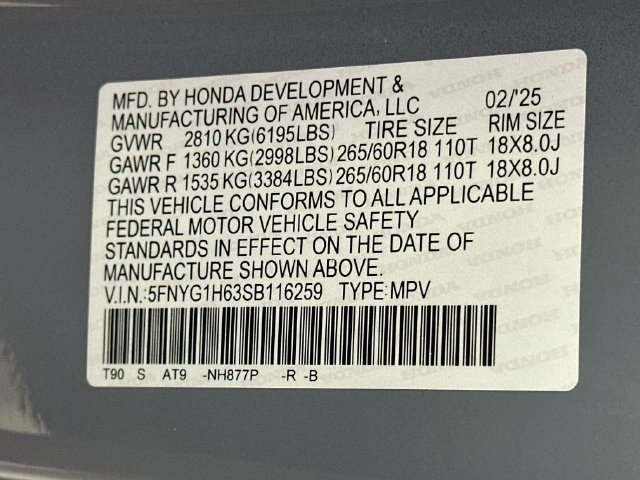 Used 2025 Honda Pilot TrailSport image 28