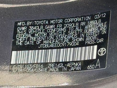 Used 2012 Toyota Corolla LE image 20