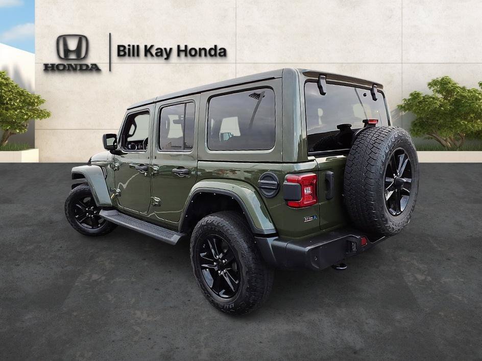 Used 2021 Jeep Wrangler Unlimited Sahara AWD/4WD image 6