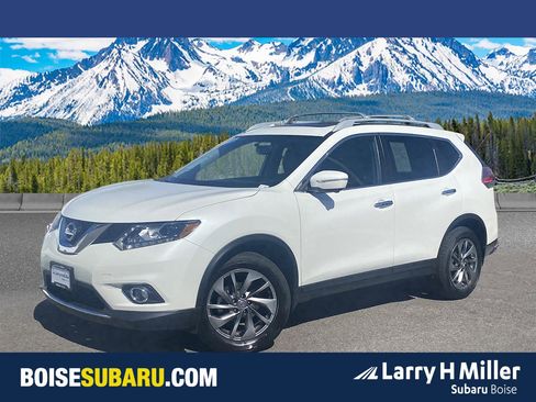 Used 2015 Nissan Rogue SL w/ SL Premium Package AWD/4WD image 1
