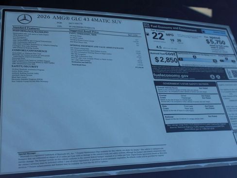 New 2026 Mercedes-Benz GLC 43 AMG 4MATIC image 34
