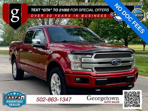 Used 2019 Ford F150 Platinum w/ Equipment Group 701A Luxury AWD/4WD image 1