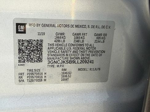 Used 2020 Chevrolet Trax LS FWD image 13
