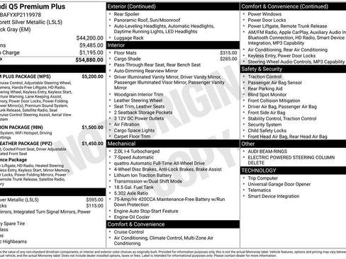 Certified 2023 Audi Q5 Premium w/ Premium Plus Package AWD/4WD image 41