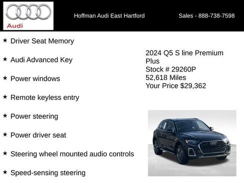 Used 2024 Audi Q5 2.0T Premium Plus AWD/4WD image 30