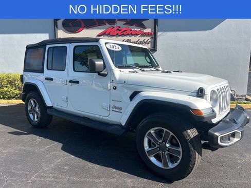 Used 2020 Jeep Wrangler Unlimited Sahara AWD/4WD image 1