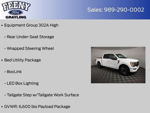 Certified 2023 Ford F150 XLT w/ Equipment Group 302A High AWD/4WD image 16
