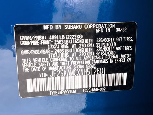 Used 2022 Subaru Forester Wilderness AWD/4WD image 41