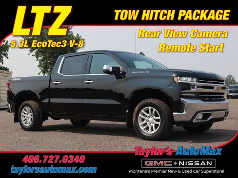 Used 2020 Chevrolet Silverado 1500 LTZ w/ Safety Package AWD/4WD image 1
